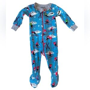 Hatley Blue Ski Print Kids One Piece